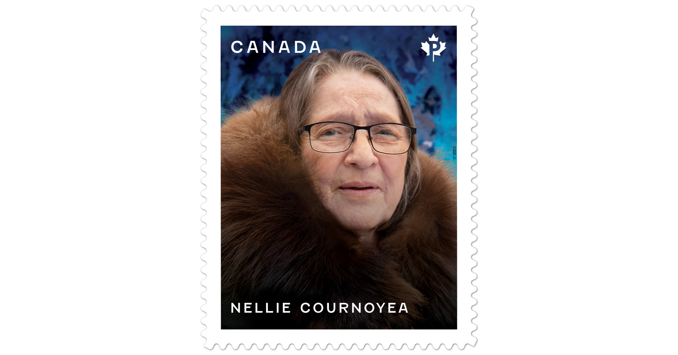 New stamp honors Nellie Cournoyea, the first Indigenous woman to lead a provincial or territorial government in Canada